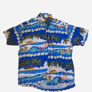 Mens Kahala blue and white